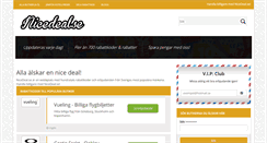 Desktop Screenshot of nicedeal.se