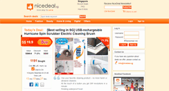 Desktop Screenshot of nicedeal.sg