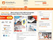 Tablet Screenshot of nicedeal.sg
